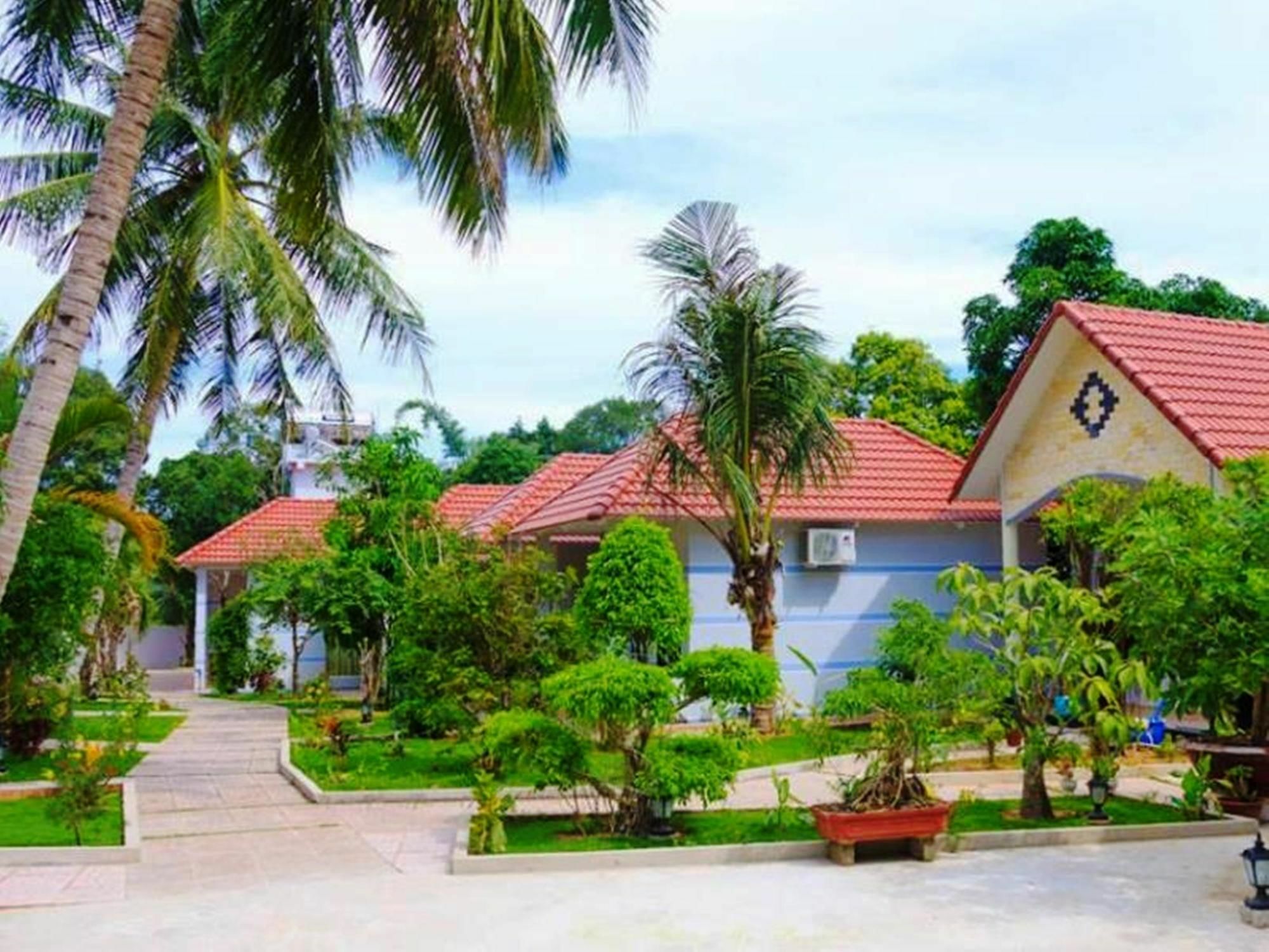 Hoan Thien My Bungalow Дуонг-Донг Экстерьер фото